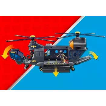 Playmobil City Action 71149 rotaļu komplekts ar policistiem un transportlīdzekļiem