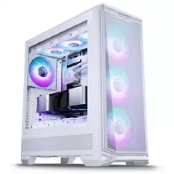 PHANTEKS Eclipse G400A datora korpuss + Glacier M25 Gen2 šķidruma dzesēšana - Balts