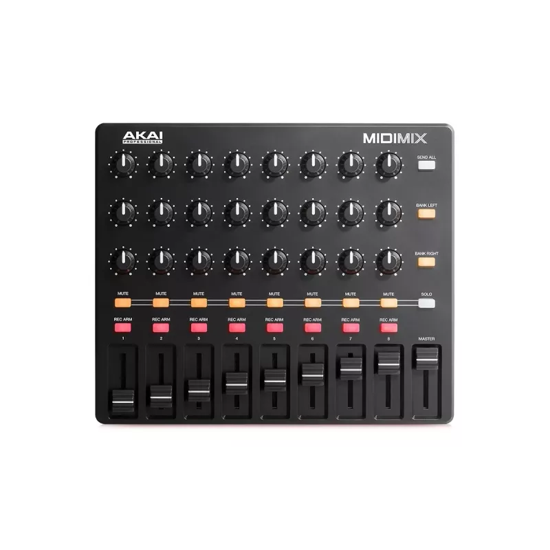 MIDI Kontrolieris Akai MidiMix 3 kanāli Melns Sarkans