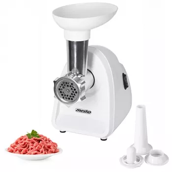 Gaļas maļamā mašīna Mesko Home MS 4809 1500 W Balta
