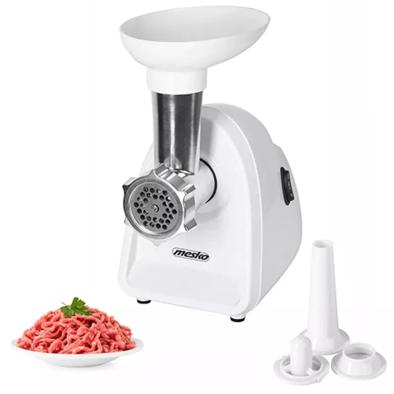 Gaļas maļamā mašīna Mesko Home MS 4809 1500 W Balta
