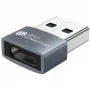 Good Connections Adapter USB 2.0 Kontaktdakša A uz USB-C Ligzda Alumīnija Korpuss Pelēks (USB-AD203)