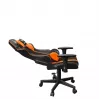 Spēļu krēsls GEMBIRD GC-SCORPION-04X melns-oranžs ergonomisks, regulējams, ar augstu atzveltni
