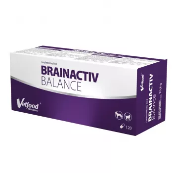 Vetfood Brainactiv Balance uztura bagātinātājs suņiem un kaķiem, 120 kapsulas