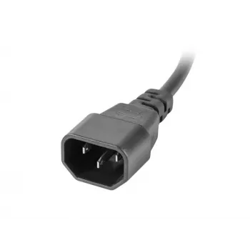 Lanberg PDU-07F-0200-IEC-BK Strāvas sadalītājs 19 inch 1U 10A 2m 7x Schuko ligzdas