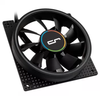 Cryorig Crona S 120 mm Melns — 400–1700 RPM, 16,5–29,7 dB, 60.6 CFM, 2.65 mmH₂O