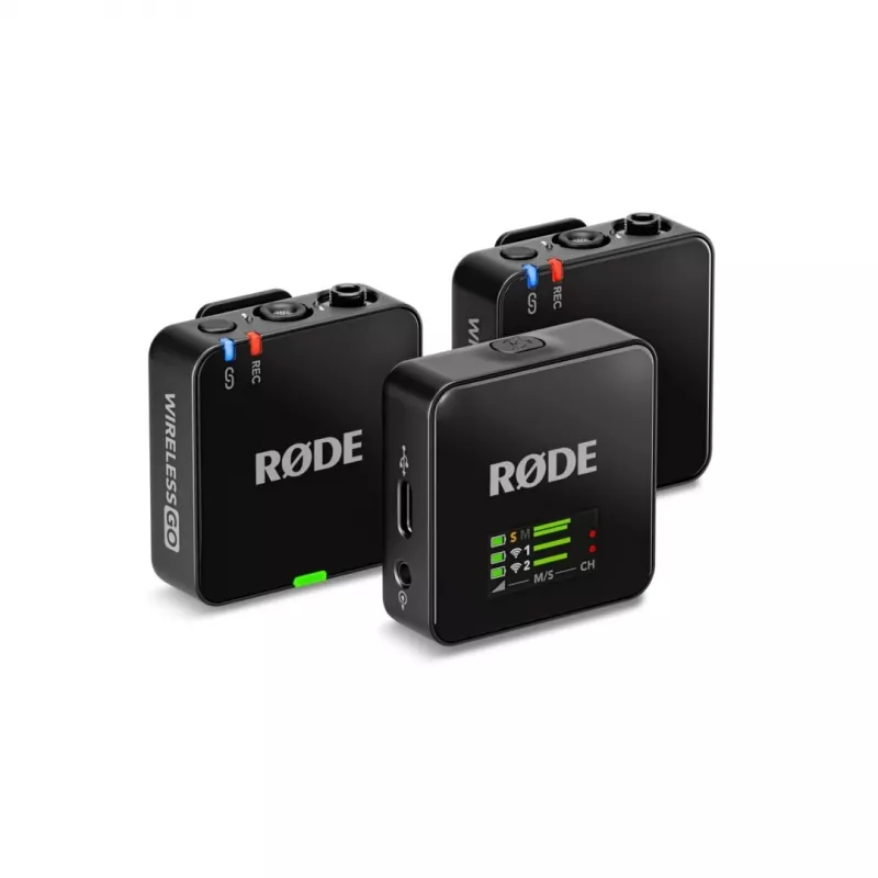 Rode Wireless GO III 3. paaudzes kompakta bezvadu mikrofona sistēma, melna