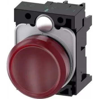 Siemens signāllampa plakana sarkana 24 V/AC, 24 V/DC SIRIUS ACT 3SU1102-6AA20-1AA0 1 gab.