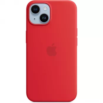 Apple iPhone 14 Silikona Maciņš ar MagSafe, (PRODUCT)RED