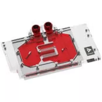 Barrow ūdens bloks GPU ASUS ROG TUF 5080 / 5070 Ti — Melns