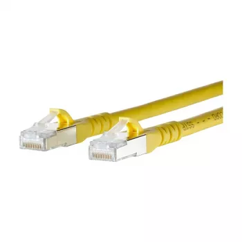 Metz 1308455077-E Ethernet Patch Cable Dzeltens