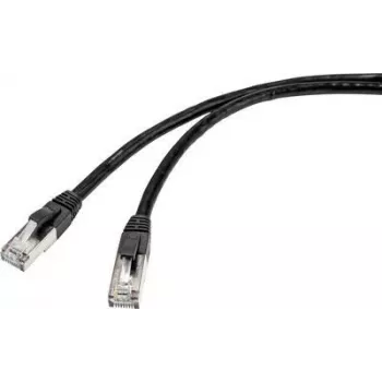 Renkforce RF-4538208 tīkla kabelis melns 60 m Cat6a S/FTP (S-STP)
