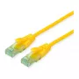 Tīkla kabelis ROLINE Recycled Material 21.45.3129 RJ-45 Cat6a 20 m Dzeltens