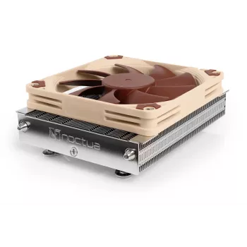 Gaisa dzesētājs Noctua NH-L9A-AM5 — zema profila CPU dzesētājs, ligzda AM5, 92 mm ventilators, 37 mm augstums, 40,8 m³/h gaisa plūsma