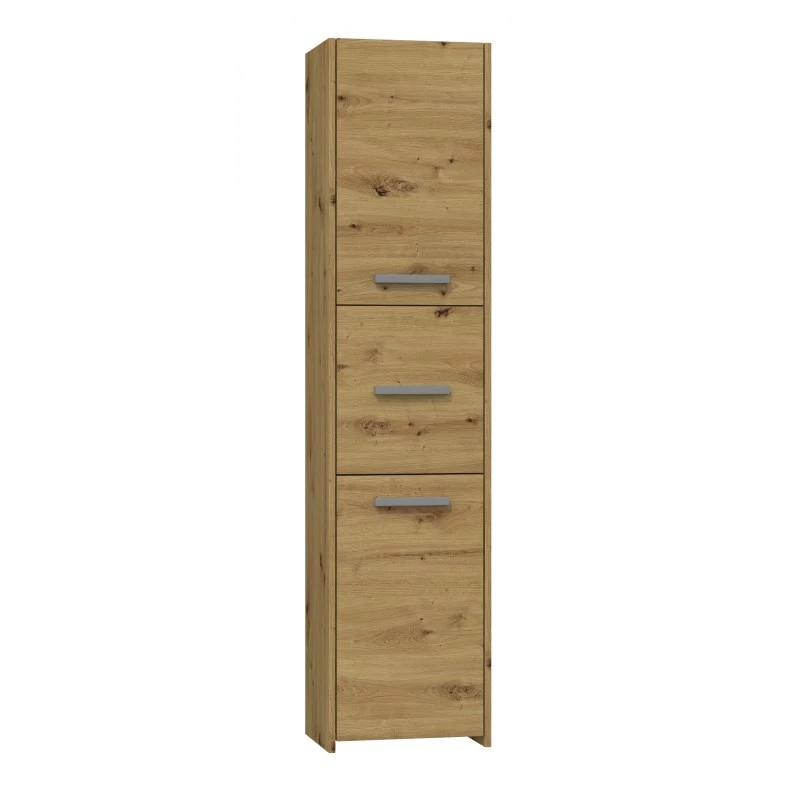 Topeshop S43 ARTISAN vannas istabas uzglabāšanas skapis Ozols