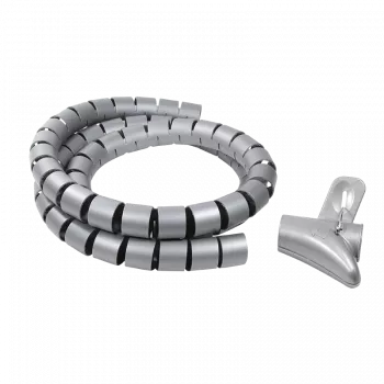 Kabeļu spirālveida sakārtotājs LogiLink KAB0014 Sudraba 1500mm
