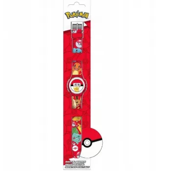 Bērnu rokas pulkstenis Euroswan Pokémon modelis POK4374 — analogais/digitālais pulkstenis