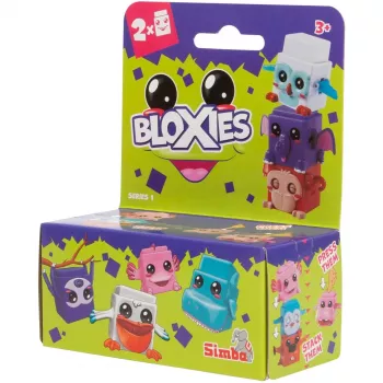 Bloxies rotaļu figūriņas 1. sērija (2 iepakojumā) (sortiments, 2 figūriņas)