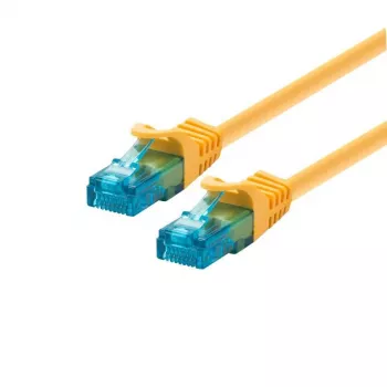 Tīkla kabelis LOGON TCU55U0015Y Cat5e U/UTP (UTP) Dzeltens 1,5 m RJ-45 uz RJ-45