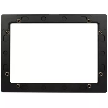 Bezels ALLNET planšetdatoram ALLTCover10NBv1 — melns priekšējais rāmis, 300 g