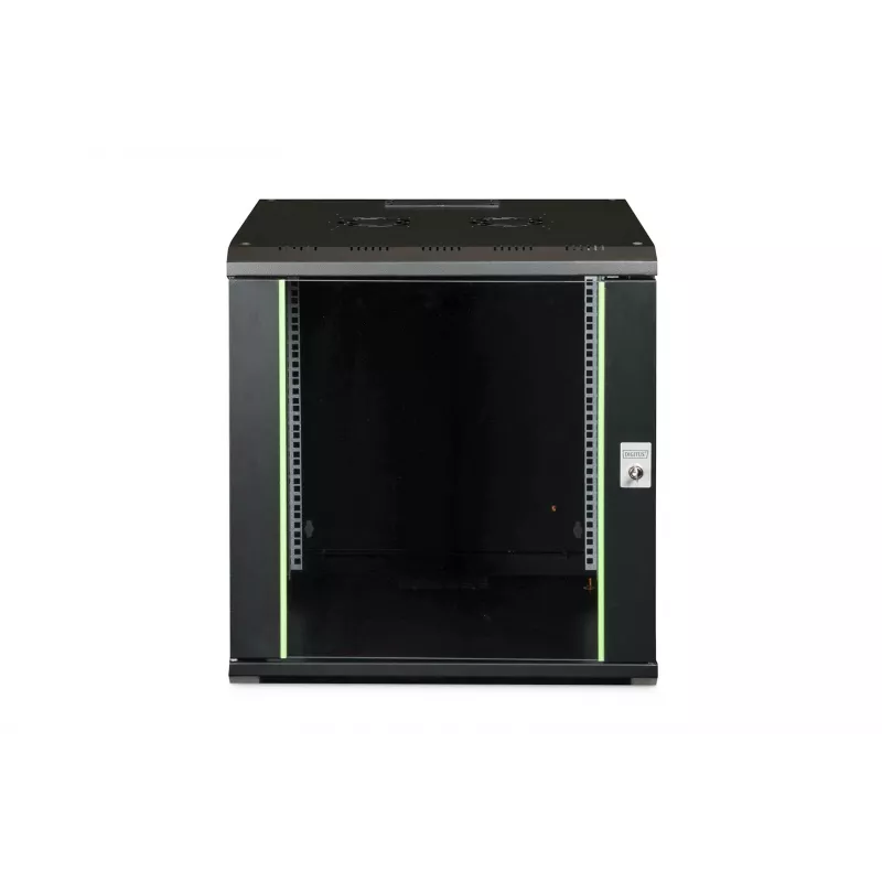 Sienas stiprinājuma skapis Digitus DN-19 12U-6/6-SW