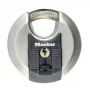 MASTER LOCK Excell disku piekariņš 70 mm nerūsējošais tērauds, aizsargāts važas loks, atslēgas atšķirīgas