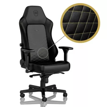 noblechairs HERO spēļu krēsls - Melns/Gold