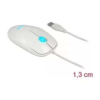DeLOCK 12537 vadu optiskā pele USB Type-A 1200 DPI