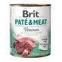 BRIT Paté & Meat Venison - mitrā suņu barība - 800g