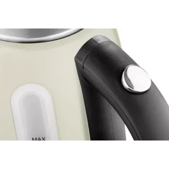 Tējkanna ETA ELA ETA859890070, 2100 W, 1.7 L, nerūsējošais tērauds, krēmkrāsas