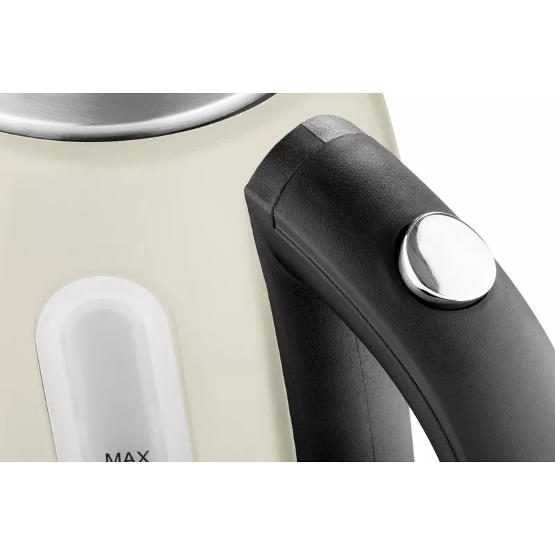 Tējkanna ETA ELA ETA859890070, 2100 W, 1.7 L, nerūsējošais tērauds, krēmkrāsas