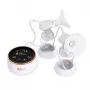 Elektriskais divkrūšu piena sūknis neno Bella Twin Moon — bezvadu, divfāžu, LCD, 150 ml pudelītes, pērle