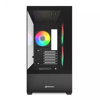 PC korpuss Sharkoon MK6 RGB Midi Tower Balts