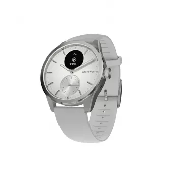 Withings ScanWatch 2 hibrīda pulkstenis 42 mm nerūsējošais tērauds