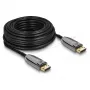 DELOCK aktīvais optiskais kabelis DisplayPort 2.1 8K 60 Hz 40 Gbps 15 m