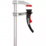 BESSEY KliKlamp stieņa skava 30 cm Nerūsējošais tērauds, Melna, Sarkana