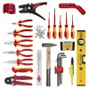 Knipex 00 21 33 E mehāniķa instrumentu komplekts 22 instrumenti