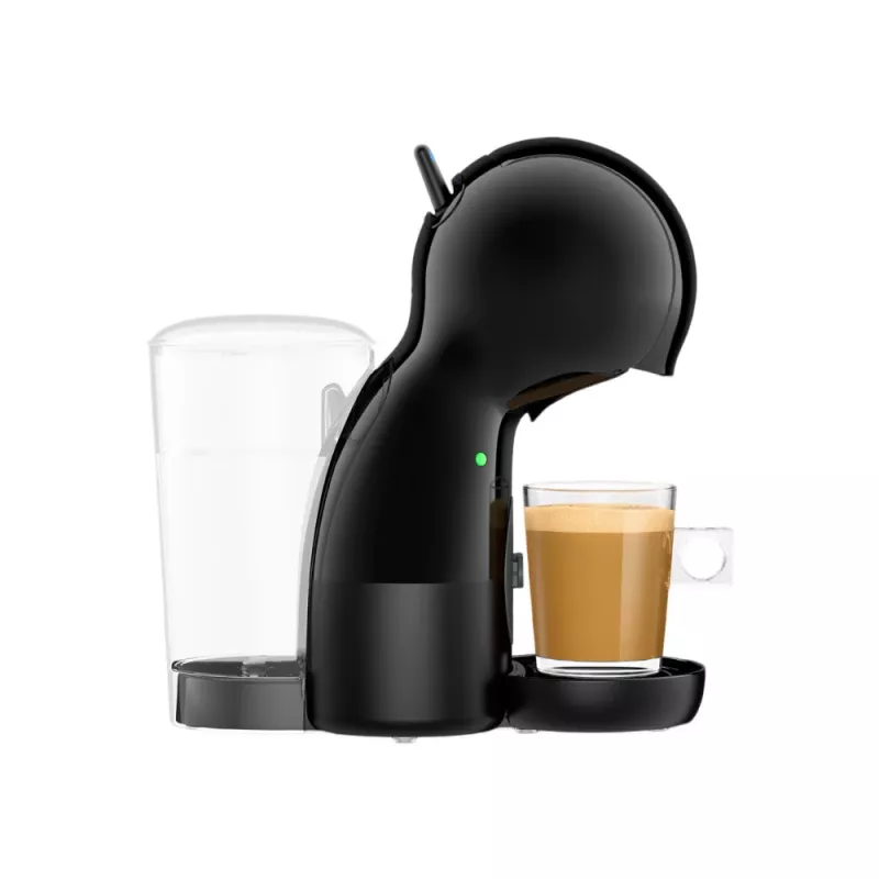 Kapsulu kafijas automāts DeLonghi EDG110.AB Piccolo XS — 15 bar, 0.8 L ūdens tvertne, melns