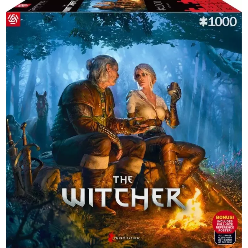 Good Loot Gaming Puzle: The Witcher – Ciri ceļojums, 1000 gabali