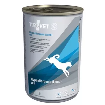 TROVET Hypoallergenic LRD ar jēra gaļu - Slapjā suņu barība - 400 g