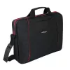 Esperanza SALERNO 39.6 cm (15.6 inch) Toploader soma Melna, Sarkana