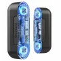 Pārnēsājams elektriskais sildītājs Ocoopa UT4103 — uzlādējams roku sildītājs, 4 sildīšanas līmeņi, 10000 mAh, alumīnijs, zils