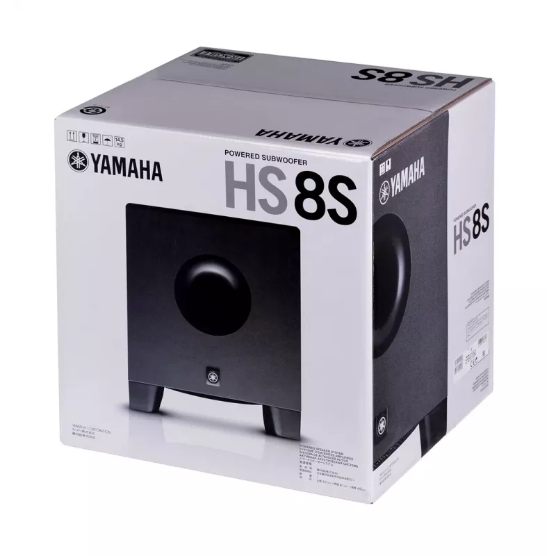 Yamaha HS8S subwoofer Black 150 W
