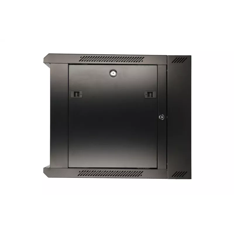 Extralink sienas skapis 6U 600x600 AZH melns, veramais tips