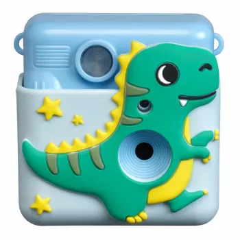 Denver KPC-1363BU Bērnu momentfotogrāfijas kamera Dino ar termoprinteri, 20 MP, zila