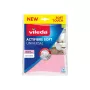Tīrīšanas lupatiņa VILEDA Actifibre Soft 171805 — mikrošķiedra, 100% mikrošķiedra, ļoti absorbējoša, mazgājama līdz 60°C, 1 gab.