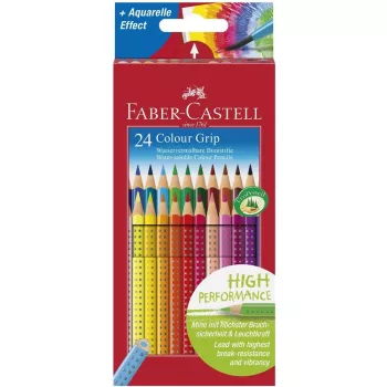 Krāsu zīmuļi Faber-Castell Colour GRIP Multi 24 gab.