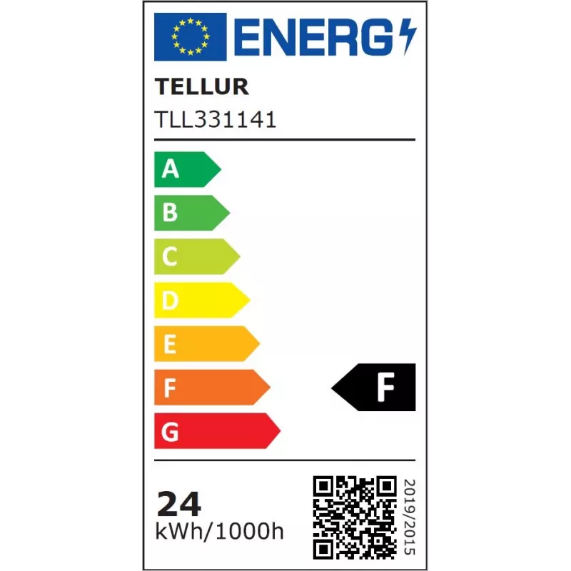 Griestu lampa Tellur Tellur WiFi LED 24W Kvadrātveida