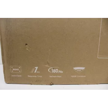 SALE OUT. Xiaomi Curved Gaming Monitor G34WQi | Xiaomi | G34WQi | 34 collas | WQHD | 21:9 | 180 Hz | 1 ms | 3440 x 1440 pikseļi | 350 cd/m² | 2 HDMI porti | Melns | Garantija