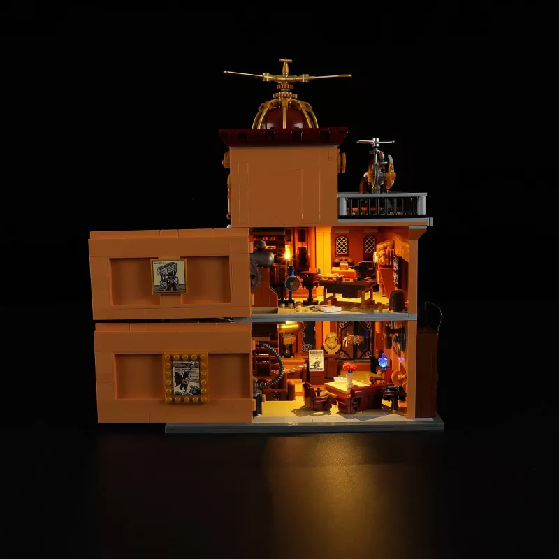 Konstruktors Steampunk lidojošais klubs